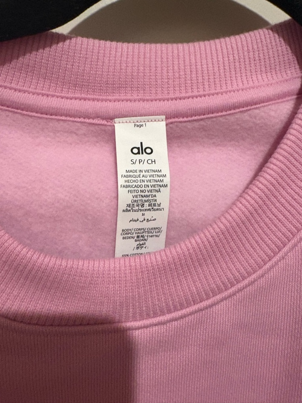 ALO Yoga Accolade Crew Neck Pullover
Small Candy Heart Pink NWT - Picture 6 of 7